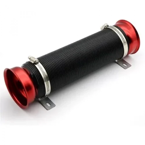 Turbo Multi-Flexible Σωλήνας Εισαγωγής Κρύου Αέρα 75cm Κόκκινο