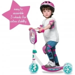 Παιδικό Πατίνι Τρίτροχο My First Scooter με Τσάντα και Ρυθμιζόμενο Τιμόνι Mondo - Unicorn