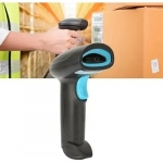 Andowl Scanner Χειρός Ασύρματο με Δυνατότητα Ανάγνωσης 1D 2D και QR Barcodes Q-SM55B Μαύρο-Μπλε