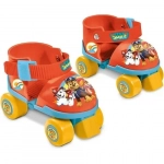 Σετ Roller Skates Ρυθμιζόμενα με Επιγονατίδες και Περιαγκωνίδες σε Πλαστική Τσάντα - Paw Patrol - Mondo Toys