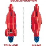 Παιδικά Πατίνια Διπλής Λειτουργίας Tri - In Line Skates Μέγεθος S (29-32) Mondo - Spiderman