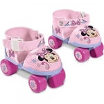Σετ Roller Skates Ρυθμιζόμενα με Επιγονατίδες και Περιαγκωνίδες σε Πλαστική Τσάντα - Minnie- Mondo Toys
