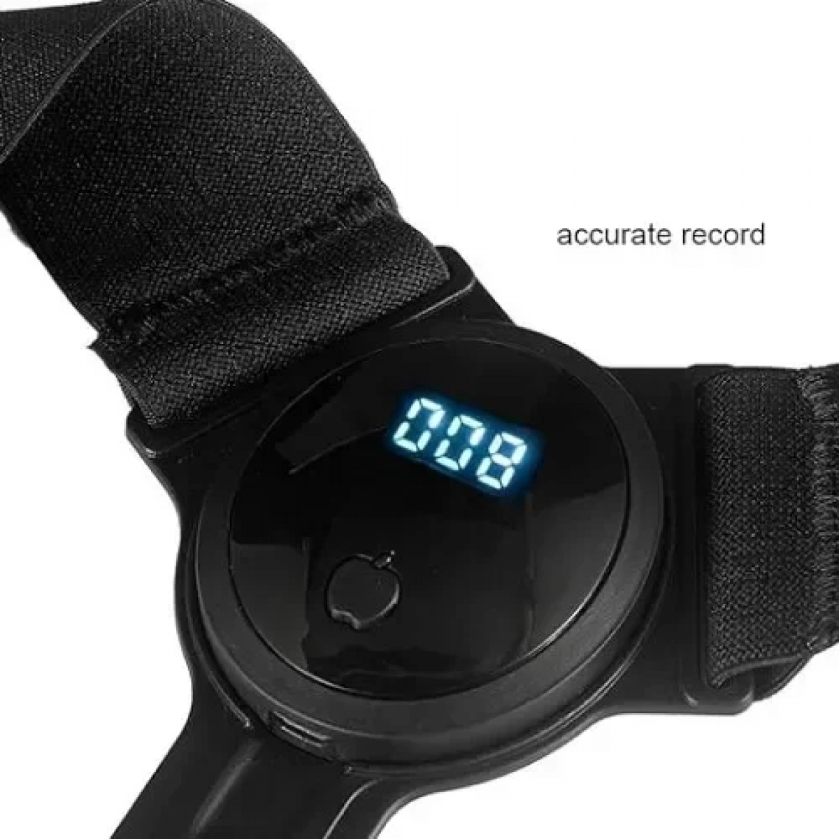 Υποστηρικτής πλάτης με οθόνη LCD και αισθητήρα