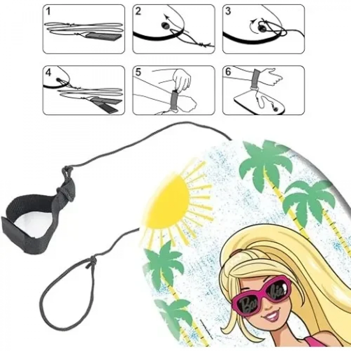 Σανίδα Surf για Παιδιά 84 cm Mondo - Barbie