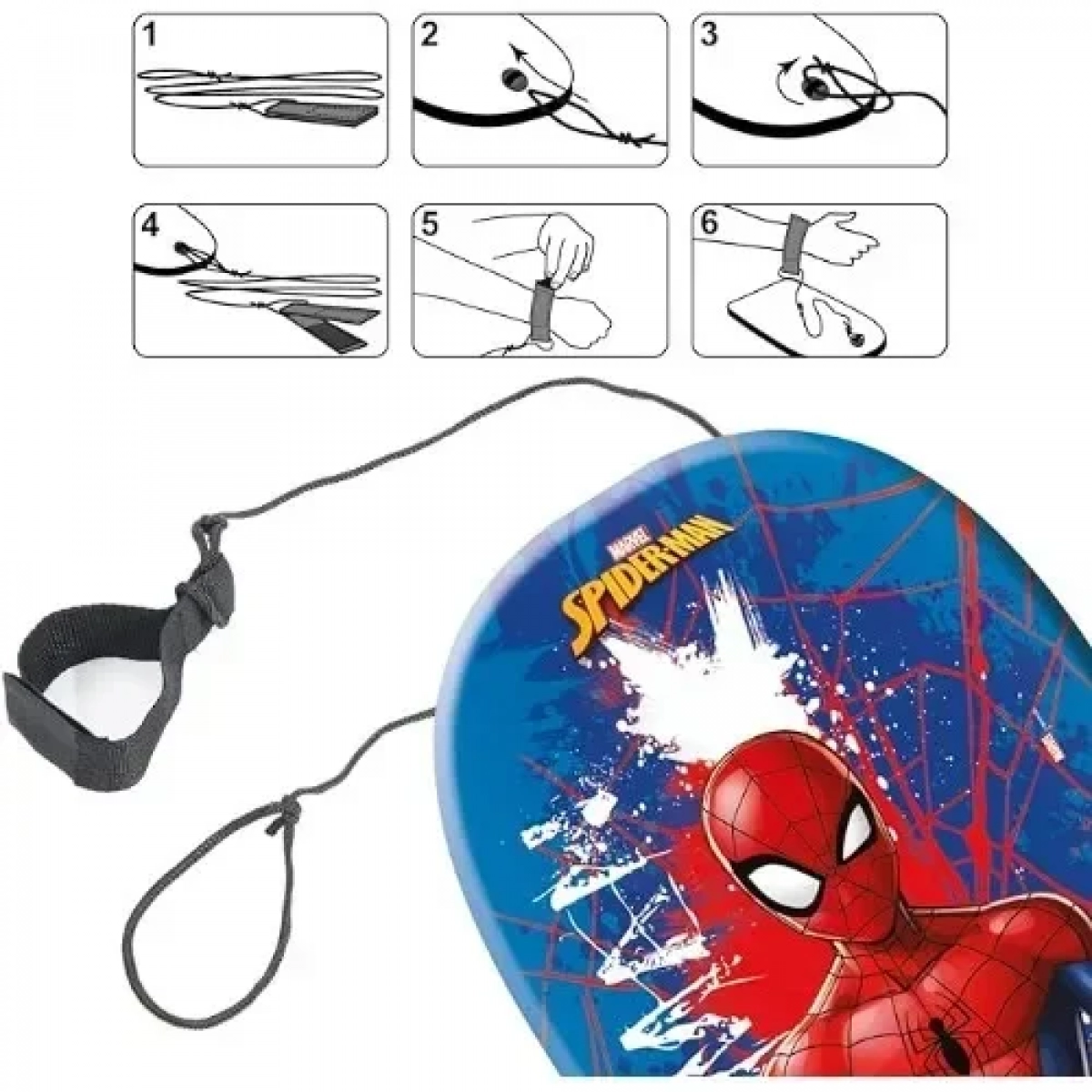 Σανίδα Surf για Παιδιά 84 cm Mondo - Ultimate Spiderman