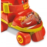 Σετ Roller Skates Ρυθμιζόμενα με Επιγονατίδες και Περιαγκωνίδες σε Πλαστική Τσάντα - Cars - Mondo Toys