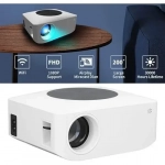 Y2 Mini Projector Τεχνολογίας Προβολής LCD Λάμπας LED 1080p με οθόνη προβολής 200΄΄