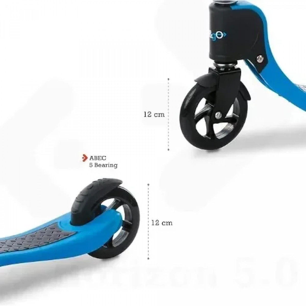 Παιδικό Πατίνι Horizon 5.0 Δίτροχο για 5+ Ετών Μπλε Mondo 28565