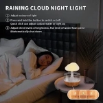 Led Συσκευή Αρωματοθεραπείας Cloud Rain με Χρονοδιακόπτη 300ml TS04093