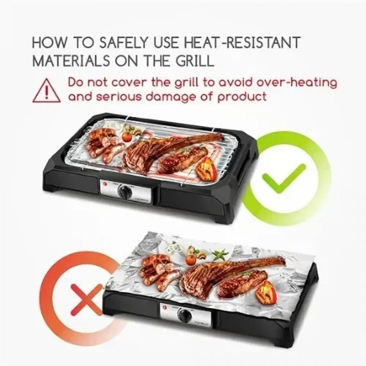 Επιτραπέζια Ψησταριά Aigostar Lava 31LDQ BBQ, 2000 W με νερό