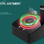 Επαγγελματικός Τροχός Νυχιών Μανικιούρ Πεντικούρ 40000rpm 48W DM601 - Μαύρο