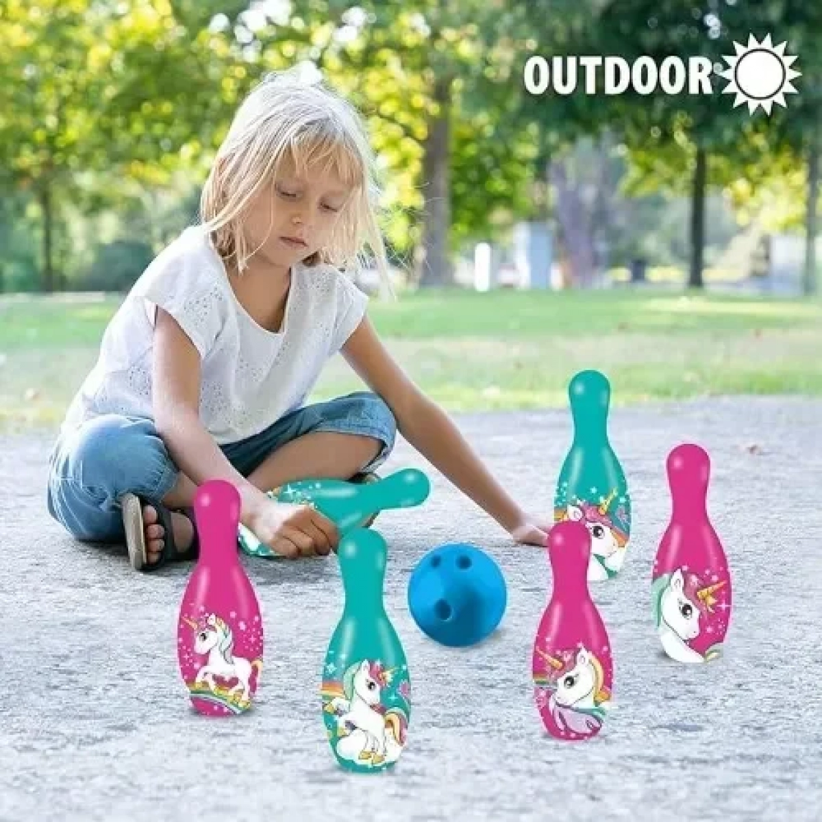 Σετ Παιδικό Bowling Unicorn - Mondo Toys