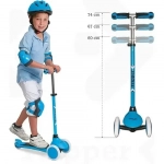 Παιδικό Πατίνι Tripper On&gO Τρίτροχο για Ηλικία 3+ Μπλε Mondo 28568