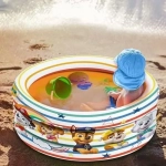 Paw Patrol Φουσκωτή Πισίνα με 3 Δαχτυλίδια Διαμέτρου 60 cm με Μαλακό Πάτο - Mondo