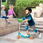 Παιδικό Πατίνι Τρίτροχο My First Scooter με Τσάντα και Ρυθμιζόμενο Τιμόνι Mondo - Jungle
