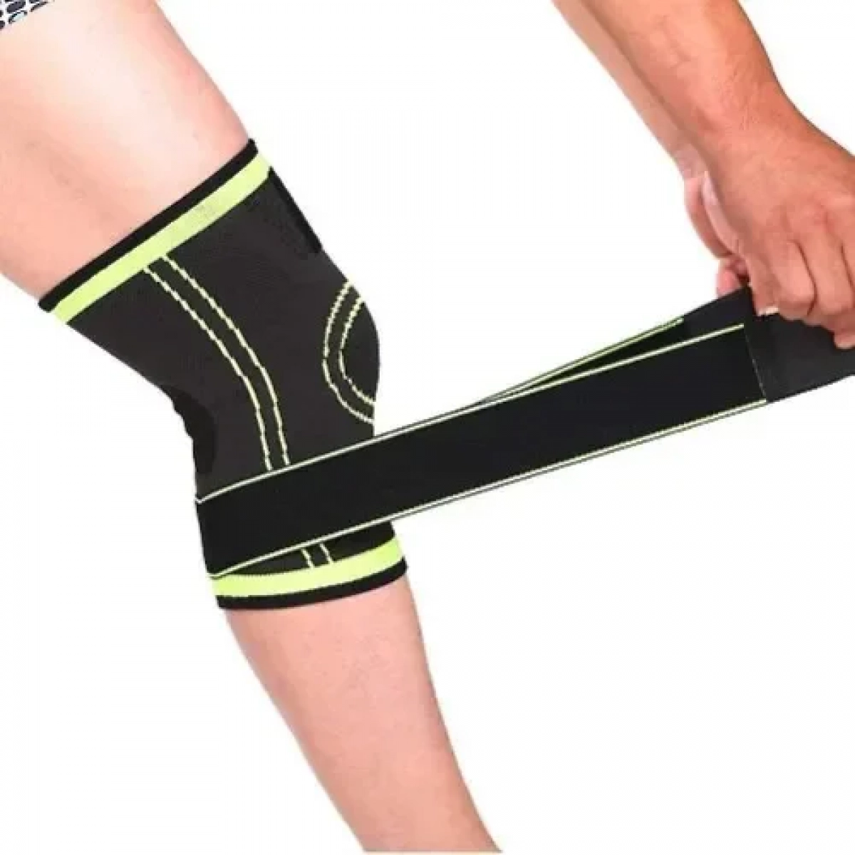 ΕΠΙΓΟΝΑΤΙΔΑ ΣΕ ΜΑΥΡΟ ΧΡΩΜΑ ΜΕ ΒΕΛΚΡΟ