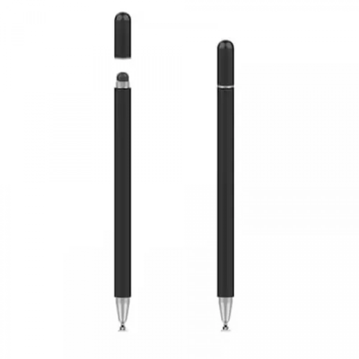Siipro Digital Touch Pen Ψηφιακή Γραφίδα Αφής 2 Σε 1 Μαύρο