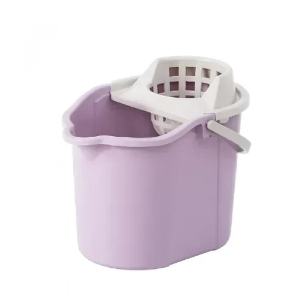 Πλαστικός Κάδος Σφουγγαρίστρας Οικιακός - Μωβ