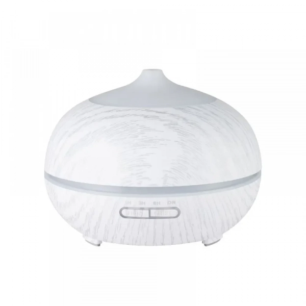Συσκευή Αρωματοθεραπείας & Υγραντήρας White wood 550ml με 8 χρώματα και χρονοδιακόπτη