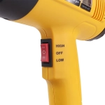 Πιστόλι Θερμού Αέρα 1600W 650ºC 220V GBos BOS-885 Κίτρινο