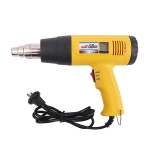 Πιστόλι Θερμού Αέρα 1600W 650ºC 220V GBos BOS-885 Κίτρινο
