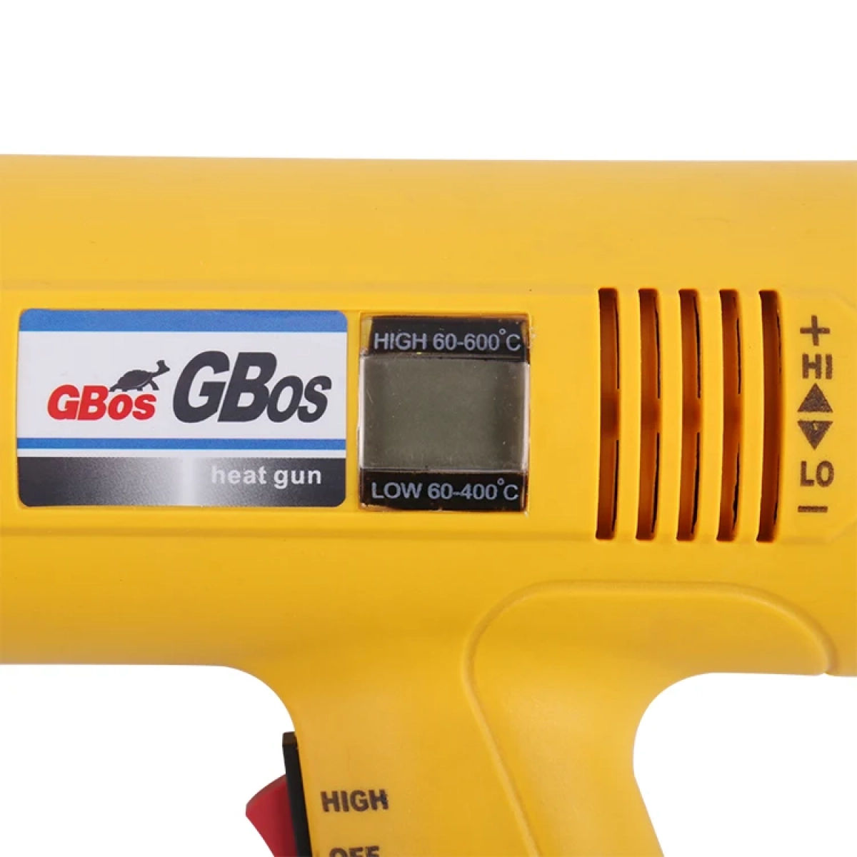 Πιστόλι Θερμού Αέρα 1600W 650ºC 220V GBos BOS-885 Κίτρινο