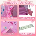 Παιδική σκηνή με θόλο φακό-προτζέκτορα και διαφάνειες Μονόκερος