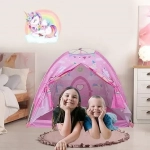 Παιδική σκηνή με θόλο φακό-προτζέκτορα και διαφάνειες Μονόκερος