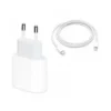 Φορτιστής ταχείας φόρτισης με 1 θύρα USB και καλώδιο Type-C To Type-C 30W Andowl Q-PD7
