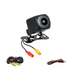 Αδιάβροχη κάμερα οπισθοπορείας αυτοκινήτου φορτηγού 12V – 24V IP68 μαύρη