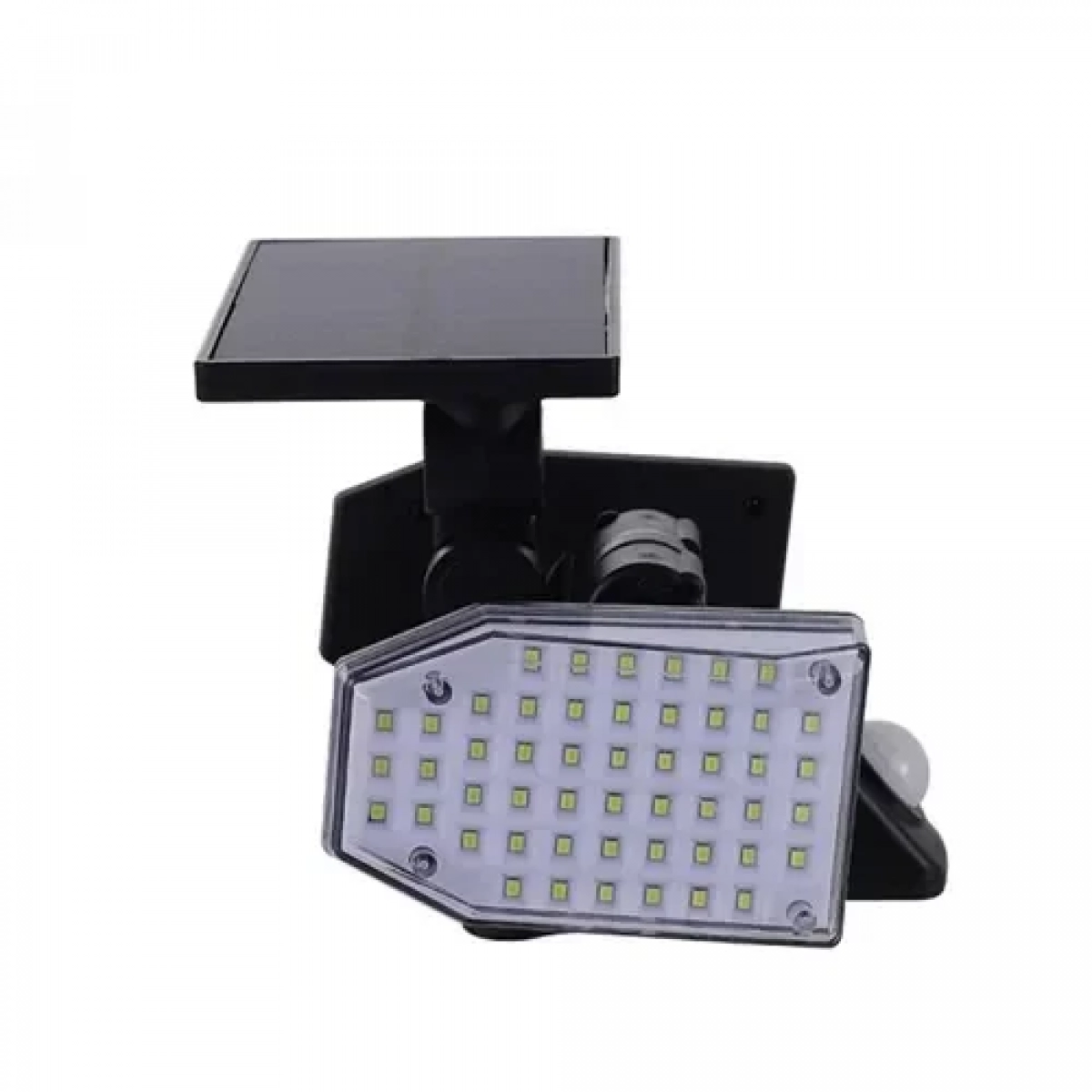Αδιάβροχο ηλιακό επιτοίχιο φωτιστικό LED 100 SMD ψυχρό λευκό με ανιχνευτή κίνησης JD-2101 - Image 2