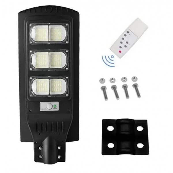 Αδιάβροχο ηλιακό επιτοίχιο φωτιστικό LED 120W 19200LM με ανιχνευτή κίνησης Rixme RZ-0084-120W