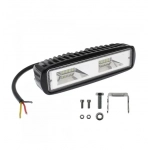 Αδιάβροχο προβολάκι LED – μπάρα αλουμινίου 12V-24V 10cm 54W 16 SMD IP68 4320LM 6000K OYQP-0068