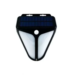 Αδιάβροχος ηλιακός προβολέας LED με πάνελ & αισθητήρα κίνησης