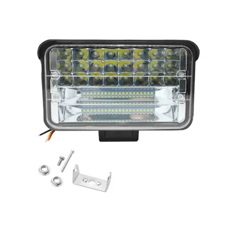 Αδιάβροχος προβολέας LED 64 SMD με 2 σκάλες 192W 12V – 24V IP67 19200LM 6000K ψυχρό λευκό
