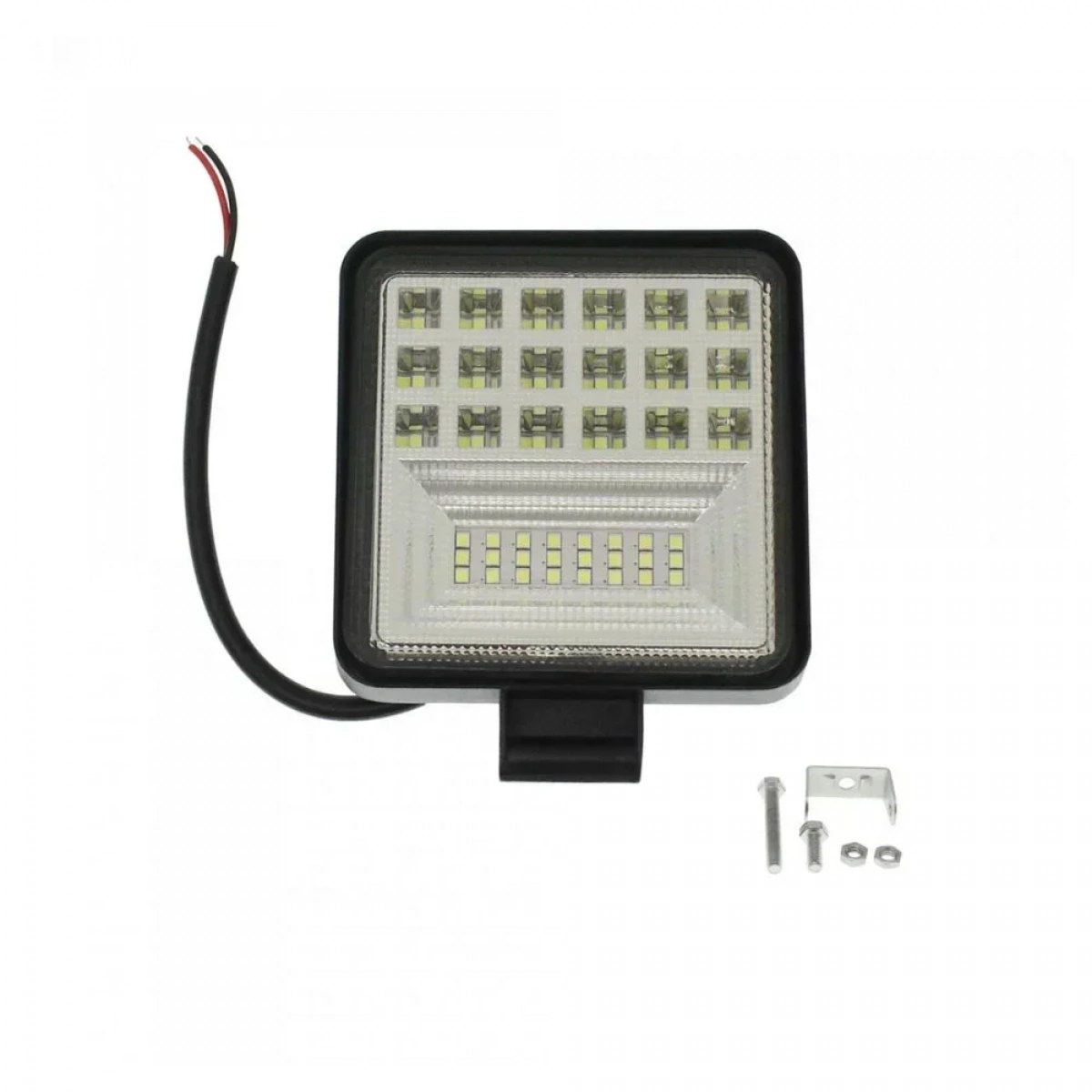 Αδιάβροχος προβολέας LED αλουμινίου 12V-24V 11cm 126W 42 SMD IP67 10080LM OYQP-0072