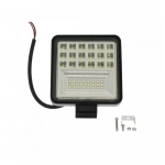 Αδιάβροχος προβολέας LED αλουμινίου 12V-24V 11cm 126W 42 SMD IP67 10080LM OYQP-0072