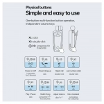 Ακουστικό πέτου In-ear Bluetooth Handsfree Fineblue F520 γκρι - Photo4