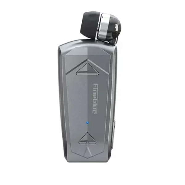 Ακουστικό πέτου In-ear Bluetooth Handsfree Fineblue F520 γκρι