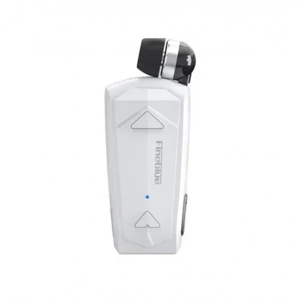 Ακουστικό πέτου In-ear Bluetooth Handsfree Fineblue F520 λευκό