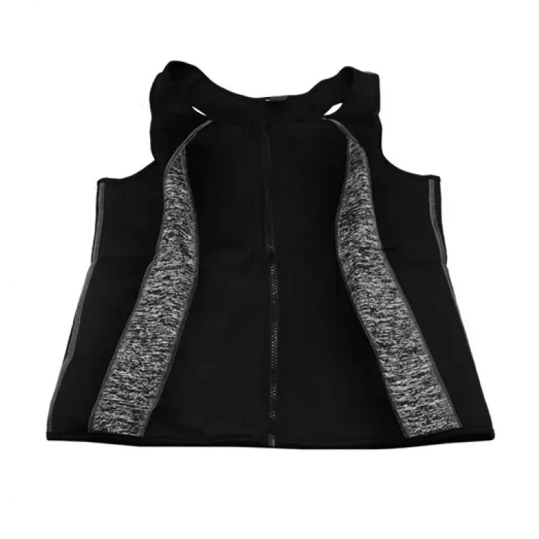 Ανδρική μπλούζα εφίδρωσης και αδυνατίσματος ελαστική WL-8030 μαύρη