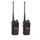 Ασύρματοι πομποδέκτες 2 τεμάχια UHF/VHF 5W με μονόχρωμη οθόνη Pofung UV-6R μαύρο