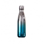 Μπουκάλι θερμός 500ml JB-UV γαλάζιο-ασημί