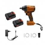 Μπουλονόκλειδο μπαταρίας 2 x 24V 2Ah με υποδοχή 1/2″ και καρυδάκι 22mm OEM HL-18668-7