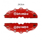 Διακοσμητικά καπάκια δαγκάνας φρένων 24.5cm σετ 2τμχ JN-1471-18 κόκκινα