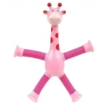 Εκπαιδευτικό παιχνίδι βεντούζα καμηλοπάρδαλη - ροζ