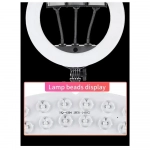Επαγγελματικό Ring Light 34cm με βάση για κινητό Jmary FM-14R