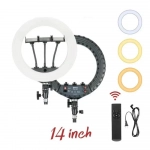 Επαγγελματικό Ring Light 34cm με βάση για κινητό Jmary FM-14R