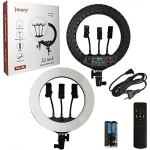 Επαγγελματικό Ring Light 34cm με βάση για κινητό Jmary FM-14R
