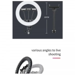 Επαγγελματικό Ring Light 34cm με βάση για κινητό Jmary FM-14R